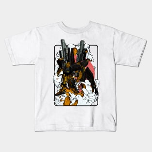 Mecha Armored Booster Kids T-Shirt